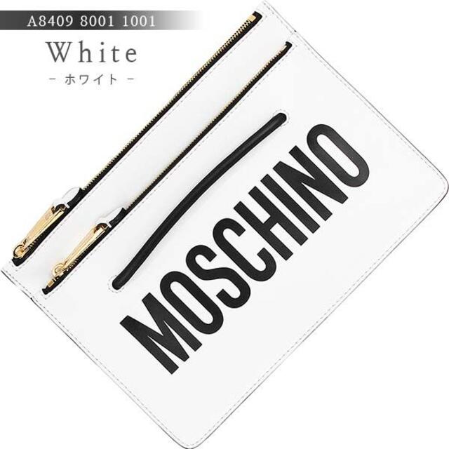 MOSCHINO クラッチバッグ ポーチ 新品 カーフレザー 9996クラッチバッグ