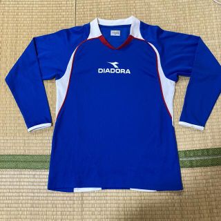 ディアドラ(DIADORA)の長袖スポーツTシャツ　青　150センチ(ウェア)