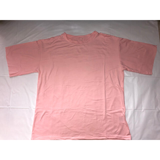 ピンク Tシャツ レディースのトップス(Tシャツ(半袖/袖なし))の商品写真