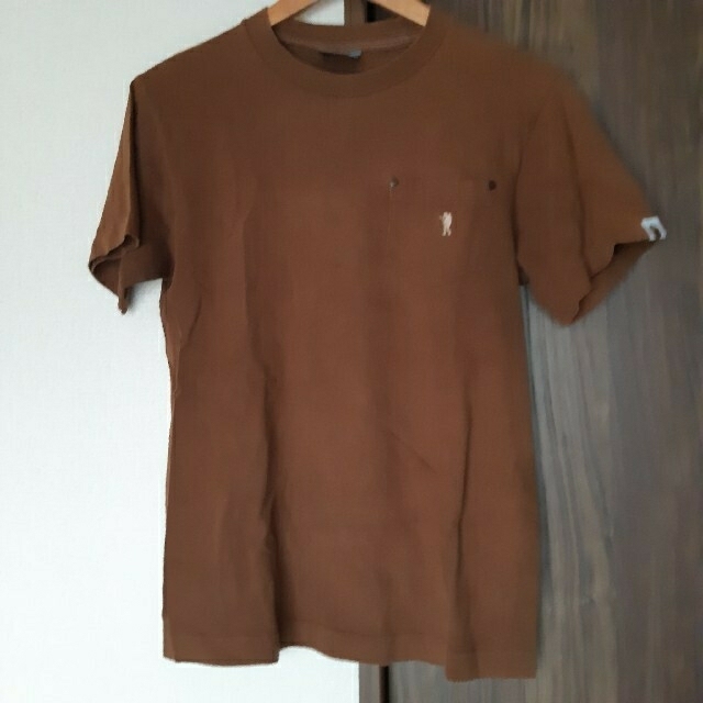 A bathing ape brown tシャツ　ブラウン