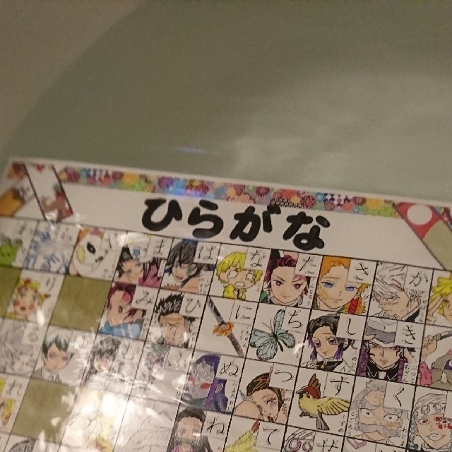 かえで★プロフ必読★様専用ページ💖ひらがな&カタカナ&数字表 鬼滅