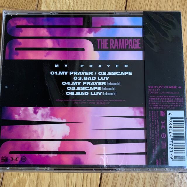 THE RAMPAGE(ザランページ)のMY PRAYER エンタメ/ホビーのCD(ポップス/ロック(邦楽))の商品写真