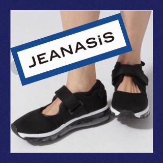 ジーナシス(JEANASIS)の【JEANASiS】スニーカー ★人気完売品★ブラック☆Mサイズ★レア品(スニーカー)