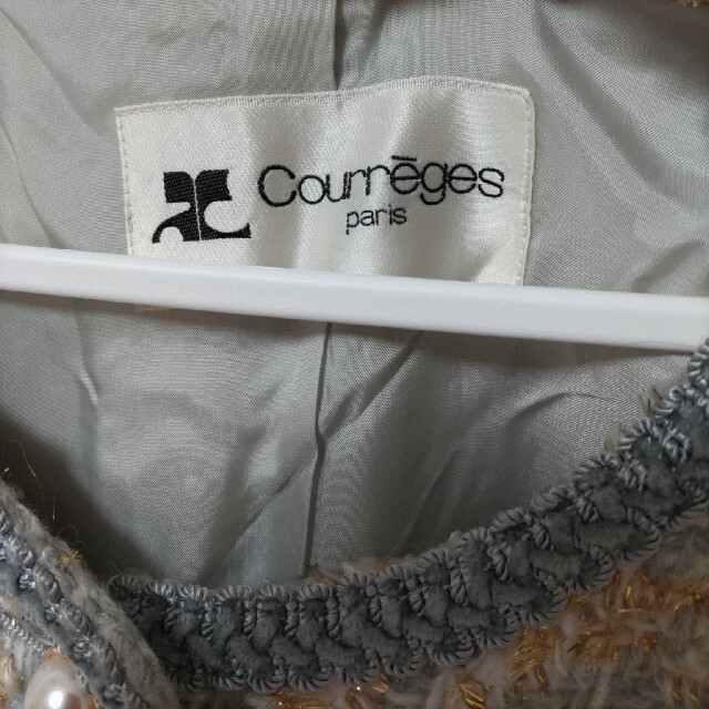 Courreges(クレージュ)のクレージュ ジャケット レディースのジャケット/アウター(ノーカラージャケット)の商品写真