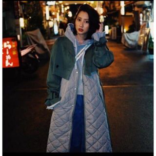 アメリヴィンテージ(Ameri VINTAGE)のameri 3way quilting liner coat(トレンチコート)