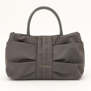 トッカ(TOCCA)の新品 tocca RIBBON KNOT MINI BAG ミニバッグ グレー(トートバッグ)