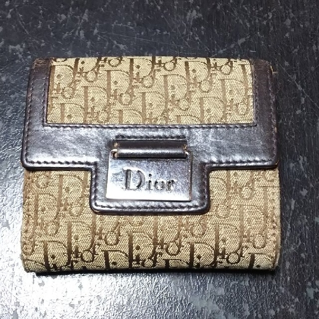Christian Dior　二つ折り財布   フリマアプリ ラクマ