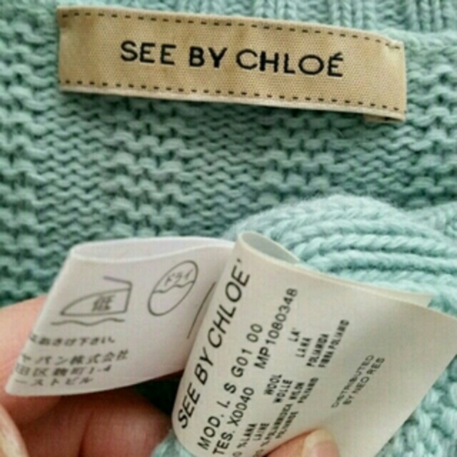 SEE BY CHLOE(シーバイクロエ)のllp.chinpaaさま専用☆SEEBYCHLOE ニットセーター レディースのトップス(ニット/セーター)の商品写真