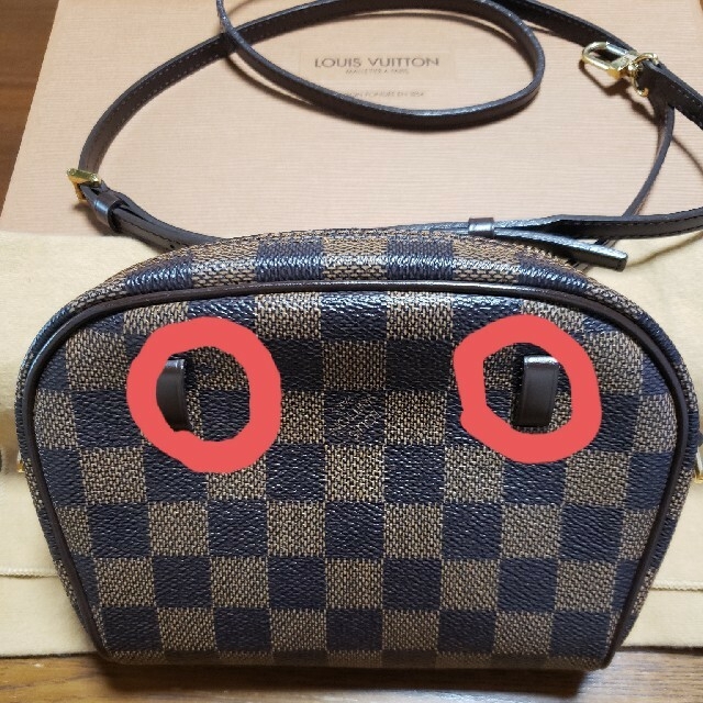 LOUIS VUITTON(ルイヴィトン)のヴィトンダミエイパネマショルダーバック！斜めかけショルダーストラップ調整可！廃盤 レディースのバッグ(ショルダーバッグ)の商品写真