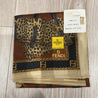 FENDI  フェンディ　57×57 大判　 ハンカチーフ 新品未使用品