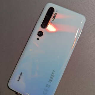 Xiaomi Mi Note 10 Pro グレイシャーホワイト