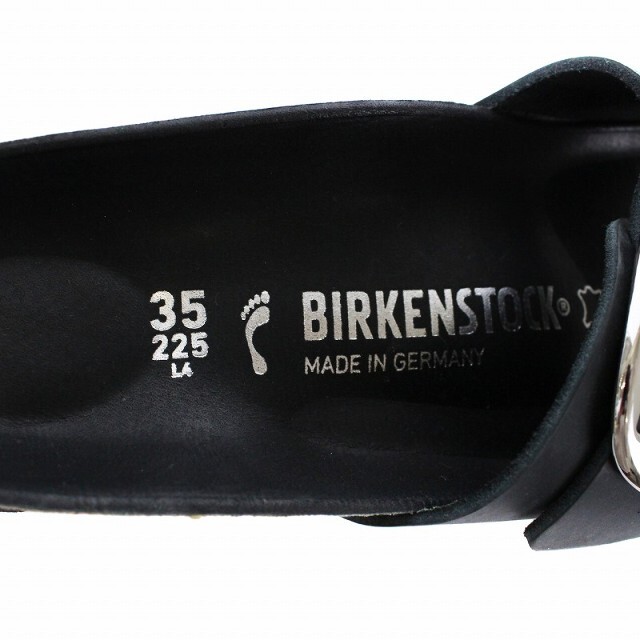 BIRKENSTOCK(ビルケンシュトック)のビルケンシュトック マドリッド ビッグバックル サンダル 22.5cm 黒 レディースの靴/シューズ(サンダル)の商品写真