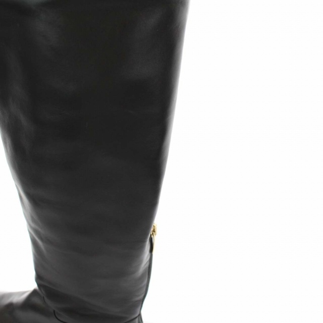 Sergio Rossi(セルジオロッシ)のセルジオロッシ ロングブーツ ニーハイ レザー 24.0cm～24.5cm 黒 レディースの靴/シューズ(ブーツ)の商品写真