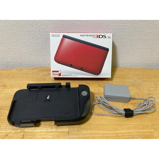 ニンテンドー3DS - 3DSLL レッド パッド、充電器セットの通販 by ...