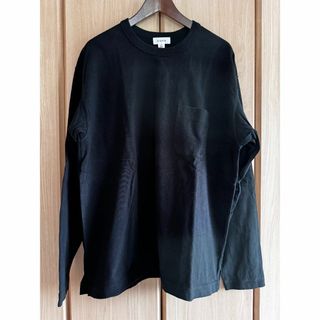 tone トーン / SOLID POCKET LS TEE / 3 ブラック