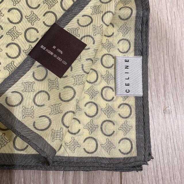 CELINE - CELINE セリーヌ ハンカチ 新品未使用品 二枚セットの CELINE - CELINE セリーヌ ハンカチ 新品未使用品 二枚セットの