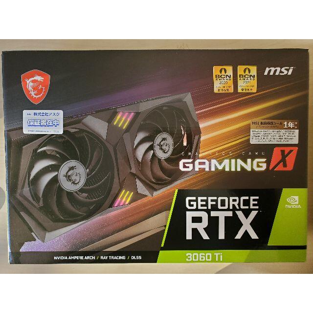 PCパーツmsi RTX3060Ti LHR