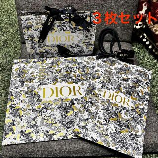 ディオール(Dior)のDior ホリデー ショッパー 3枚セット(ショップ袋)