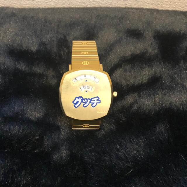 Gucci(グッチ)の【よしのしん様専用】GUCCI グリップ GP 腕時計 ゴールド メンズの時計(腕時計(デジタル))の商品写真