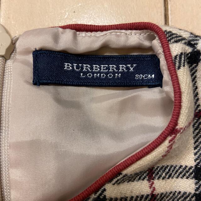 BURBERRY(バーバリー)のバーバリーワンピース　80 キッズ/ベビー/マタニティのベビー服(~85cm)(ワンピース)の商品写真