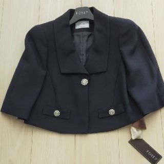 フォクシー(FOXEY)の美品　FOXEY　ジャケット　シンプル換えボタン付　38(テーラードジャケット)