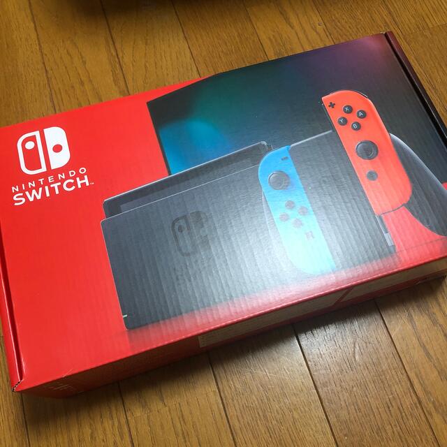 任天堂switch ネオンブルー/レッド HADーSーKABAA新品未使用品