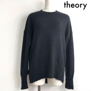 セオリー(theory)のセオリー Theory カシミヤ100% 長袖 ニット セーター ブラック S(ニット/セーター)