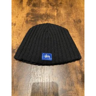 ステューシー(STUSSY)の【美品】STUSSY ステューシー ビーニー(ニット帽/ビーニー)