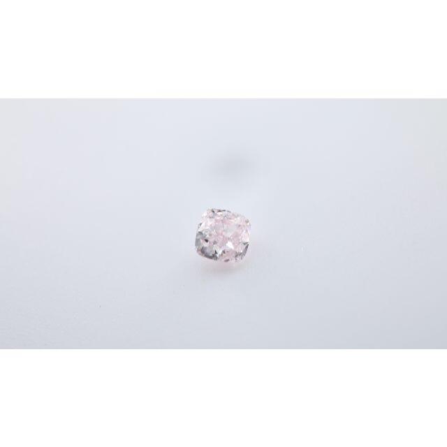 ピンクダイヤモンドルース/ F. LIGHT PINK/ 0.121 ct.0121ctカラー