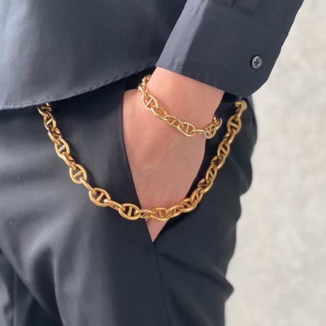 GUCCI トムフォード期 シェーヌダンクル ネックレス - ネックレス GUCCI トムフォード期 シェーヌダンクル ネックレス - ネックレス