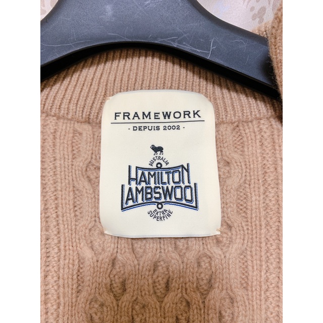 FRAMeWORK(フレームワーク)のフレームワーク　ハミルトンアランニット レディースのトップス(ニット/セーター)の商品写真