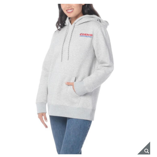 カラー コストコ - コストコ パーカー S/M グレー 新品未使用の通販 by