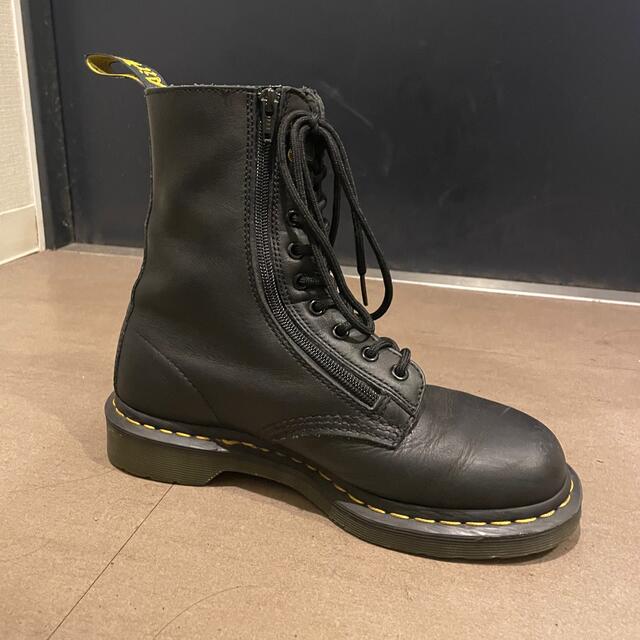 YOHJI YAMAMOTO× Dr.Martens 10ホール ジップブーツ 1