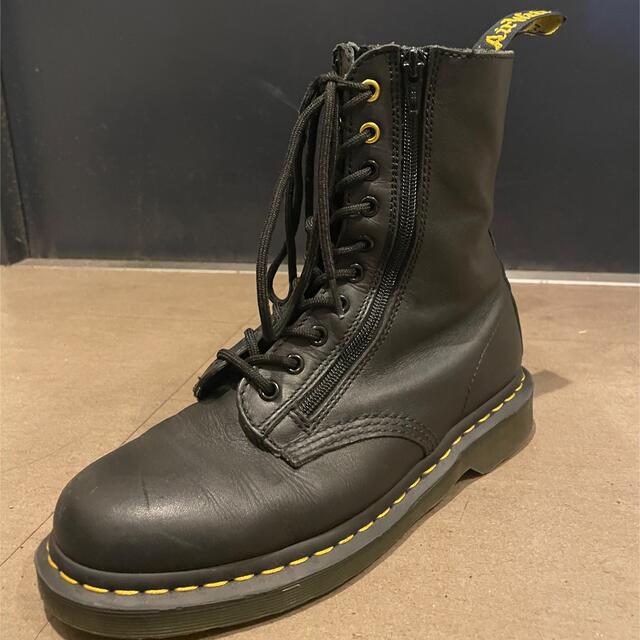 YOHJI YAMAMOTO× Dr.Martens 10ホール ジップブーツ 2