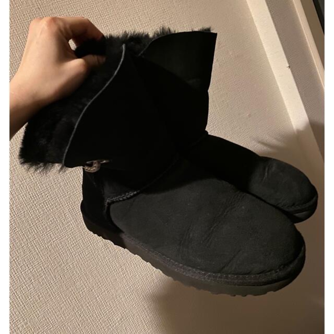 UGG - ugg us7 24.0cm ムートン ブーツ 黒 ムートンブーツ UGG - ugg us7 24.0cm ムートン ブーツ 黒 ムートンブーツ