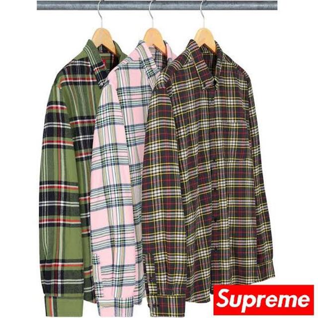 Supreme(シュプリーム)のsupreme tartan flannel shirt Lサイズ メンズのトップス(シャツ)の商品写真