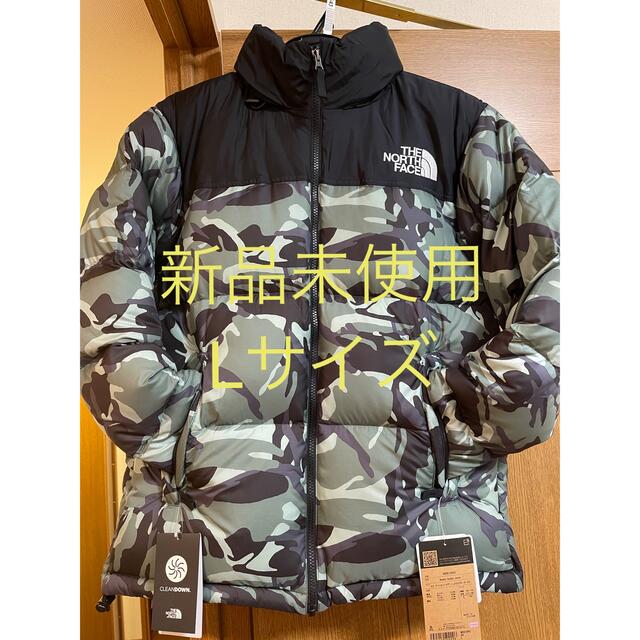 THE NORTH FACE ノースフェイス ダウンジャケット ND91842 Novelty Nuptse Jacket ノベルティー ヌプシ ダウン ジャケット グリーン系 L