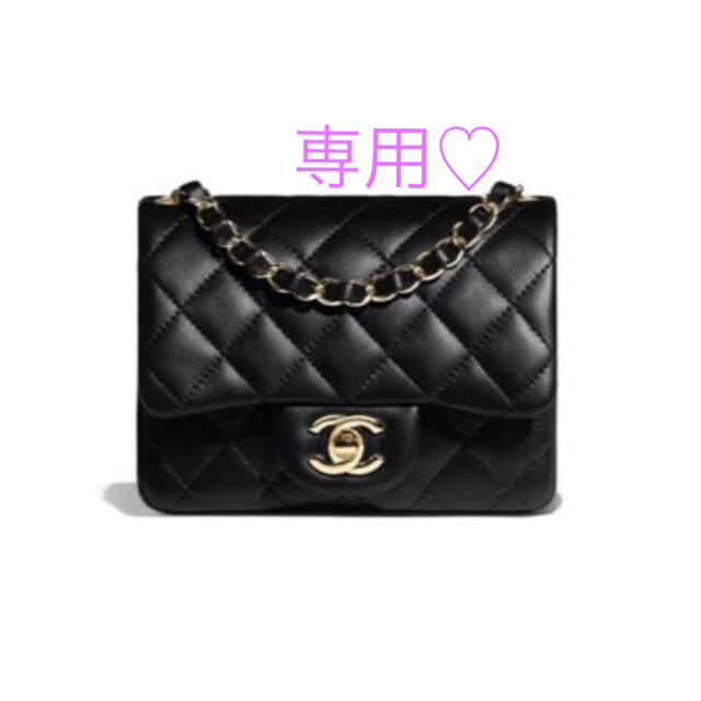 通販でクリスマス ミニフラップ エナメル17センチ CHANEL - ショルダー ...