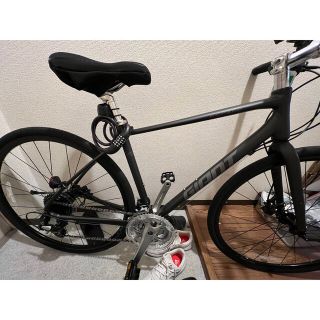 ジャイアント(Giant)のGIANT ESCAPE R DISC 2021 マットダークシルバー(自転車本体)