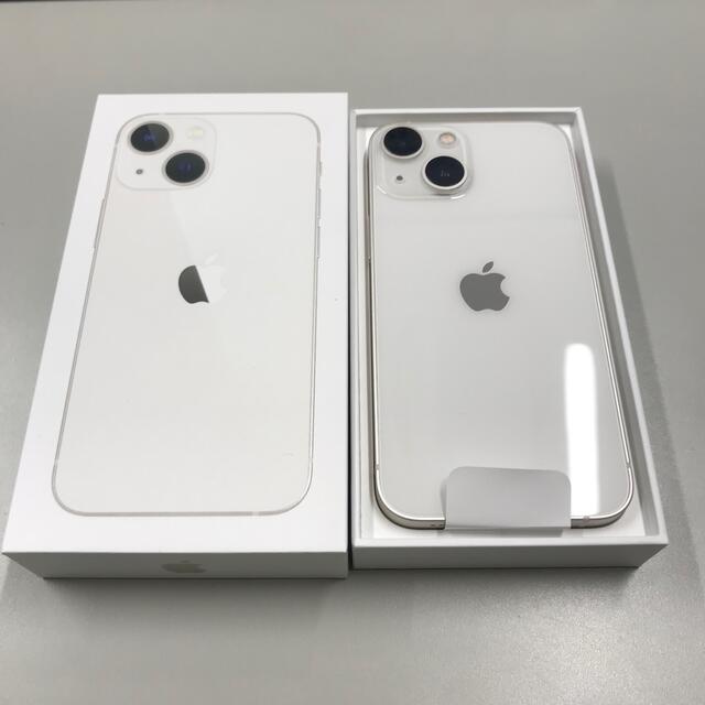 新品未使用・iPhone13mini・128GB・スターライト