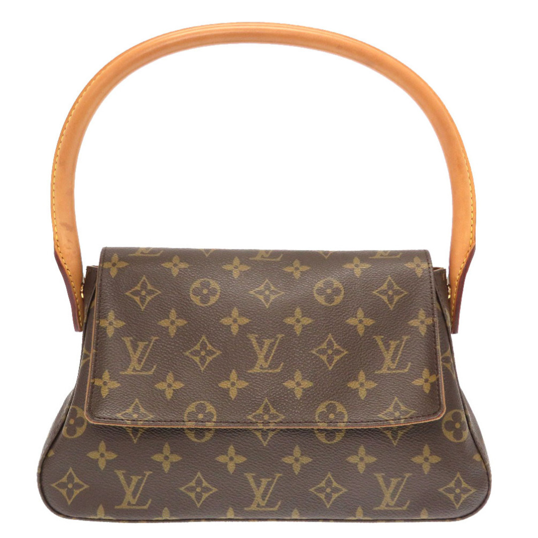 美品 ルイ ヴィトン モノグラム ミニルーピング M51147 ハンドバッグ バッグ LV 0347  LOUIS VUITTON