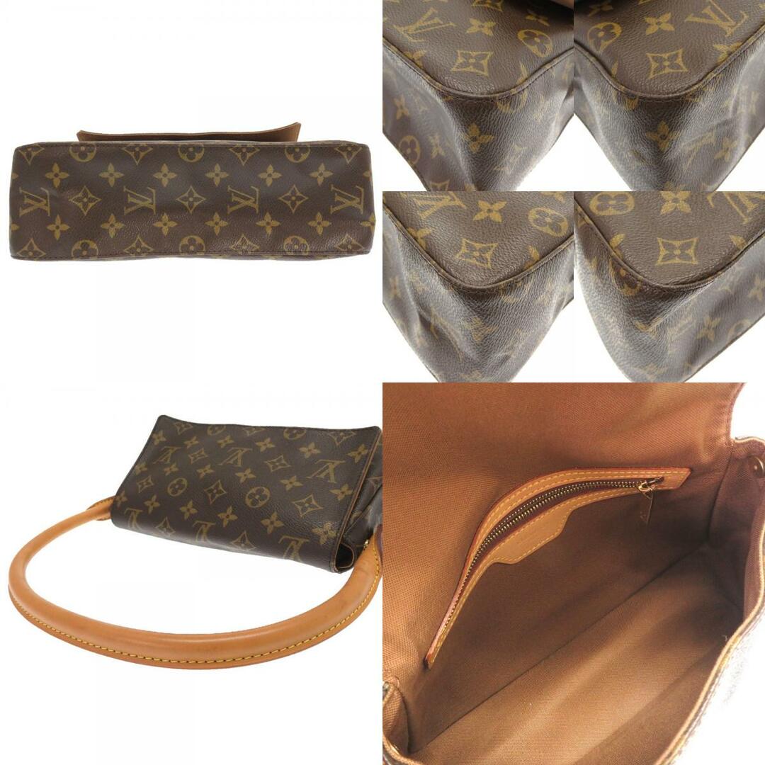 美品 ルイ ヴィトン モノグラム ミニルーピング M51147 ハンドバッグ バッグ LV 0347  LOUIS VUITTON