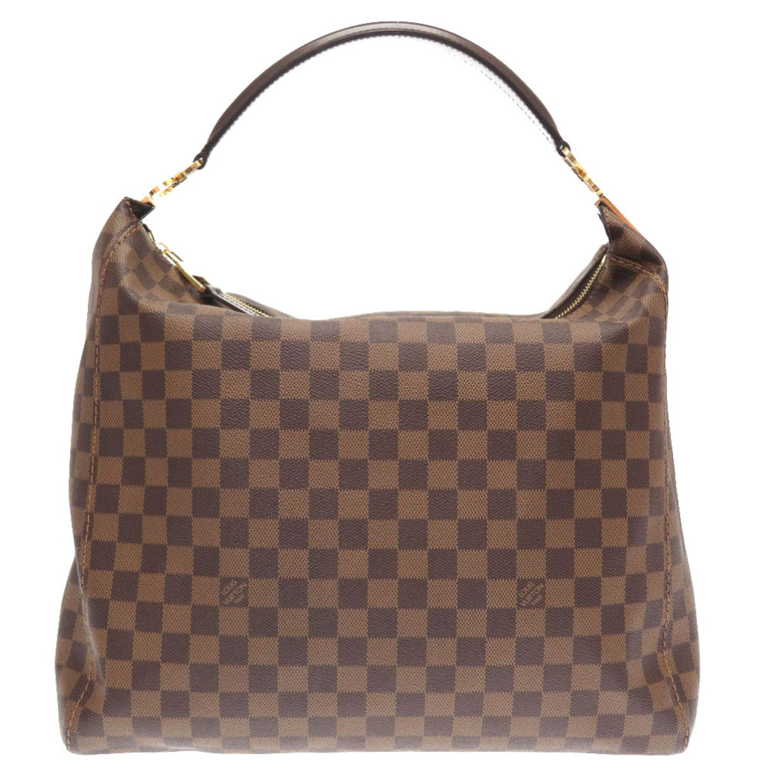 美品 ルイ ヴィトン ダミエ ポートベローPM N41184 ショルダーバッグ バッグ LV 0348  LOUIS VUITTONファスナー内側