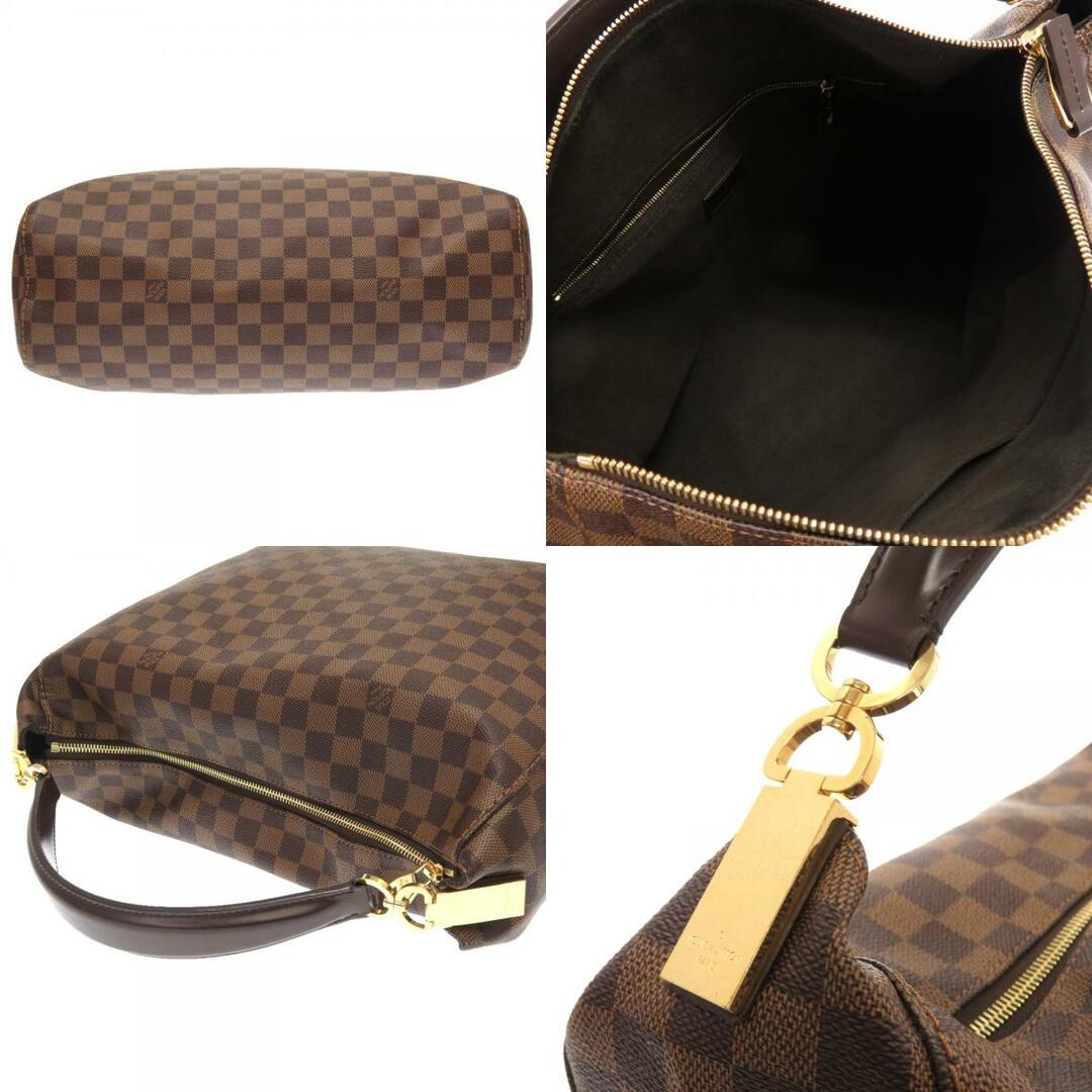 美品 ルイ ヴィトン ダミエ ポートベローPM N41184 ショルダーバッグ バッグ LV 0348  LOUIS VUITTONファスナー内側