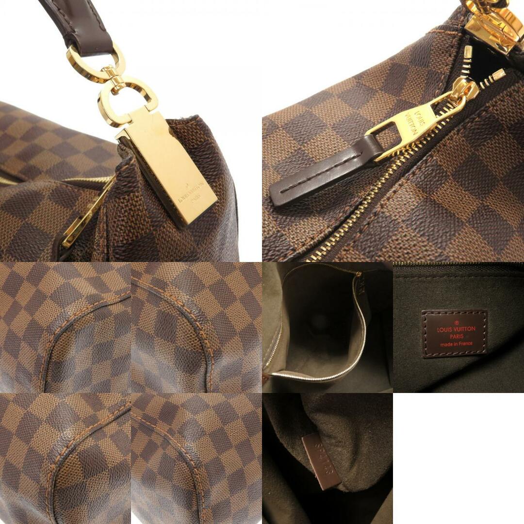 美品 ルイ ヴィトン ダミエ ポートベローPM N41184 ショルダーバッグ バッグ LV 0348  LOUIS VUITTONファスナー内側