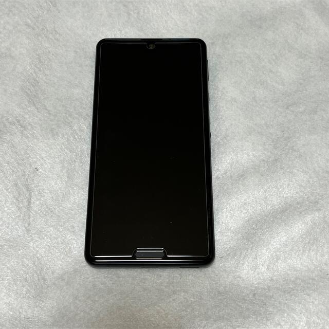 AQUOS(アクオス)のAQUOS Sense4 lite BLACK スマホ/家電/カメラのスマートフォン/携帯電話(スマートフォン本体)の商品写真