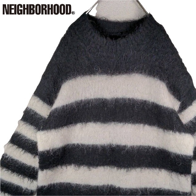 期間限定値下げ ボーダーニット ネイバーフッド NEIGHBORHOOD L | www