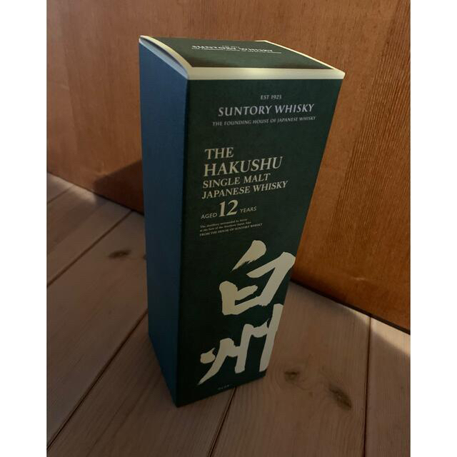 サントリー(サントリー)のサントリー　白州12年　700ml 箱付き 食品/飲料/酒の酒(ウイスキー)の商品写真