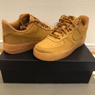 ナイキ(NIKE)の24.5cm NIKE AIR FORCE 1 ’07 WHEAT FLAX(スニーカー)