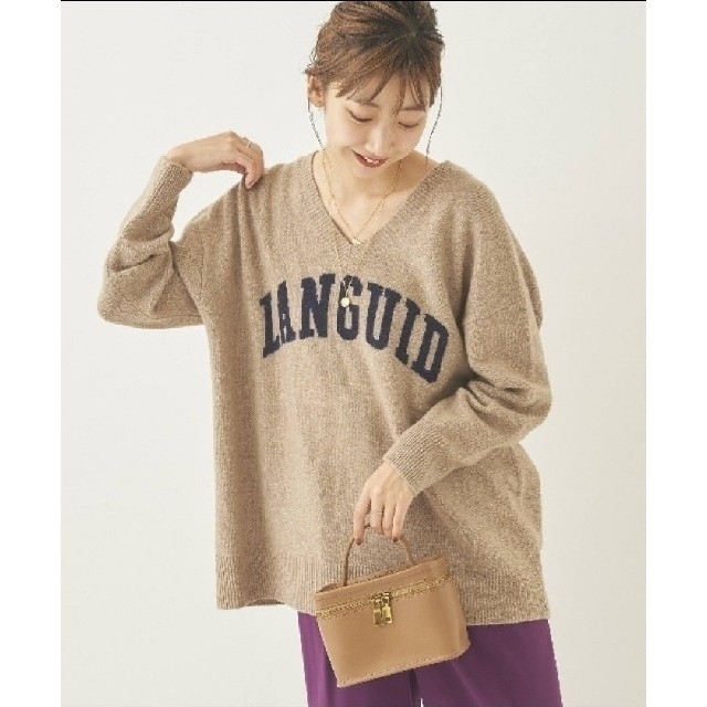 Plage(プラージュ)の【新品未使用】 プラージュ LANGUID logo ニット レディースのトップス(ニット/セーター)の商品写真